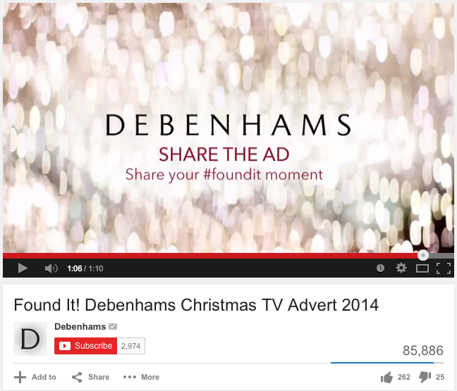 Debenhams Christmas Ad | The beauty of advertising